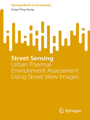 cover image of Street Sensing